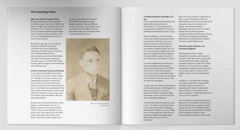 Biography interior page 3