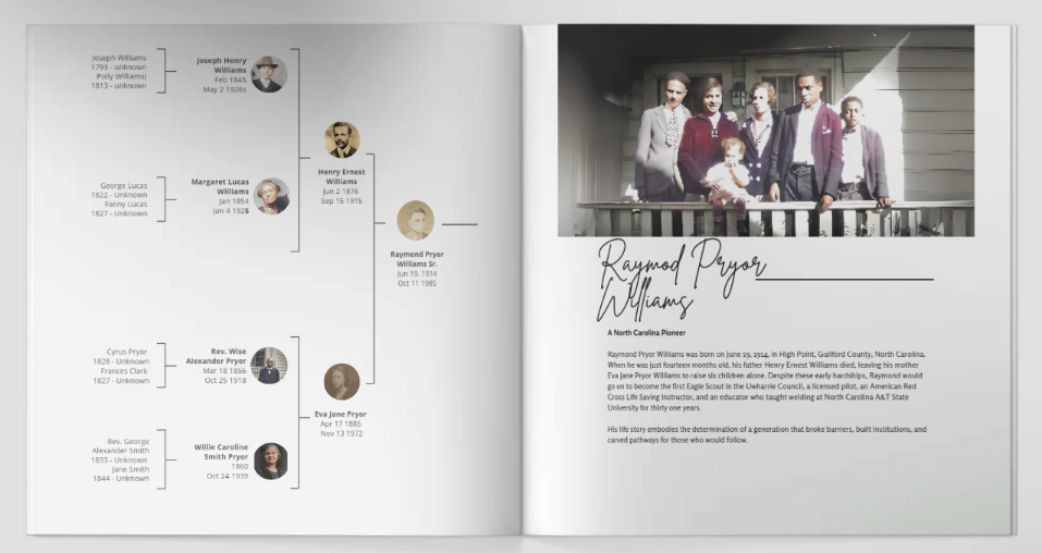 Biography interior page 2